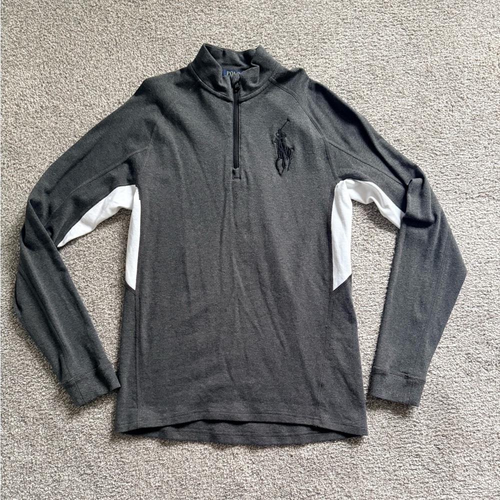 Polo Ralph Lauren Charcoal and white womens Sweater